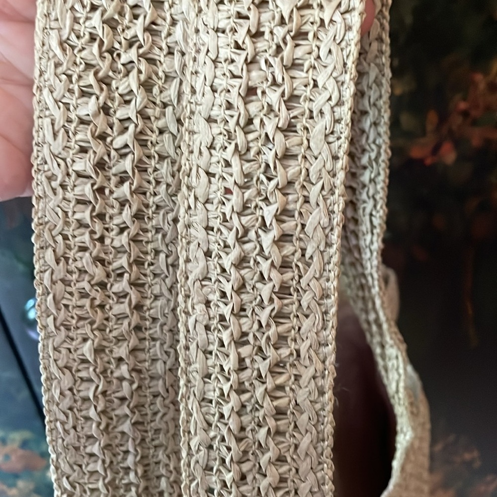 Christian Dior Large Straw/ Raffia Tote Bag GWP / VIP New. - Picture 6 of 10